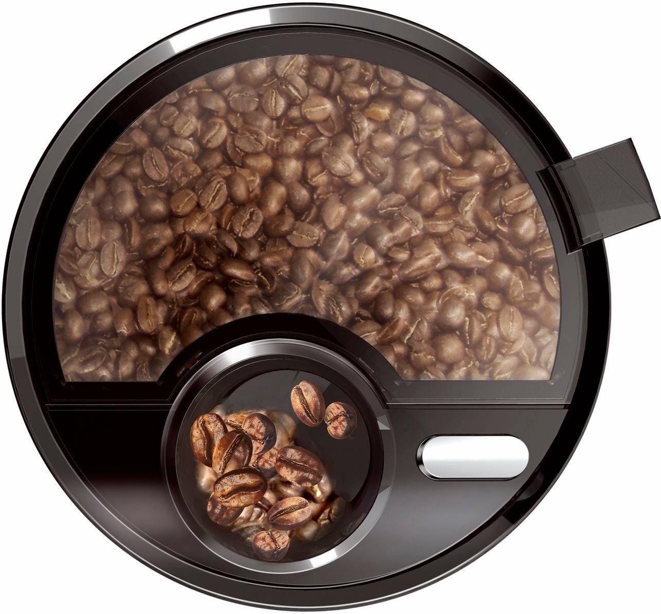 Melitta Kaffeevollautomat Varianza® CSP F57/0-101, silber, Tassenindividuell dosieren: My Bean Select, 10 Kaffeerezepte