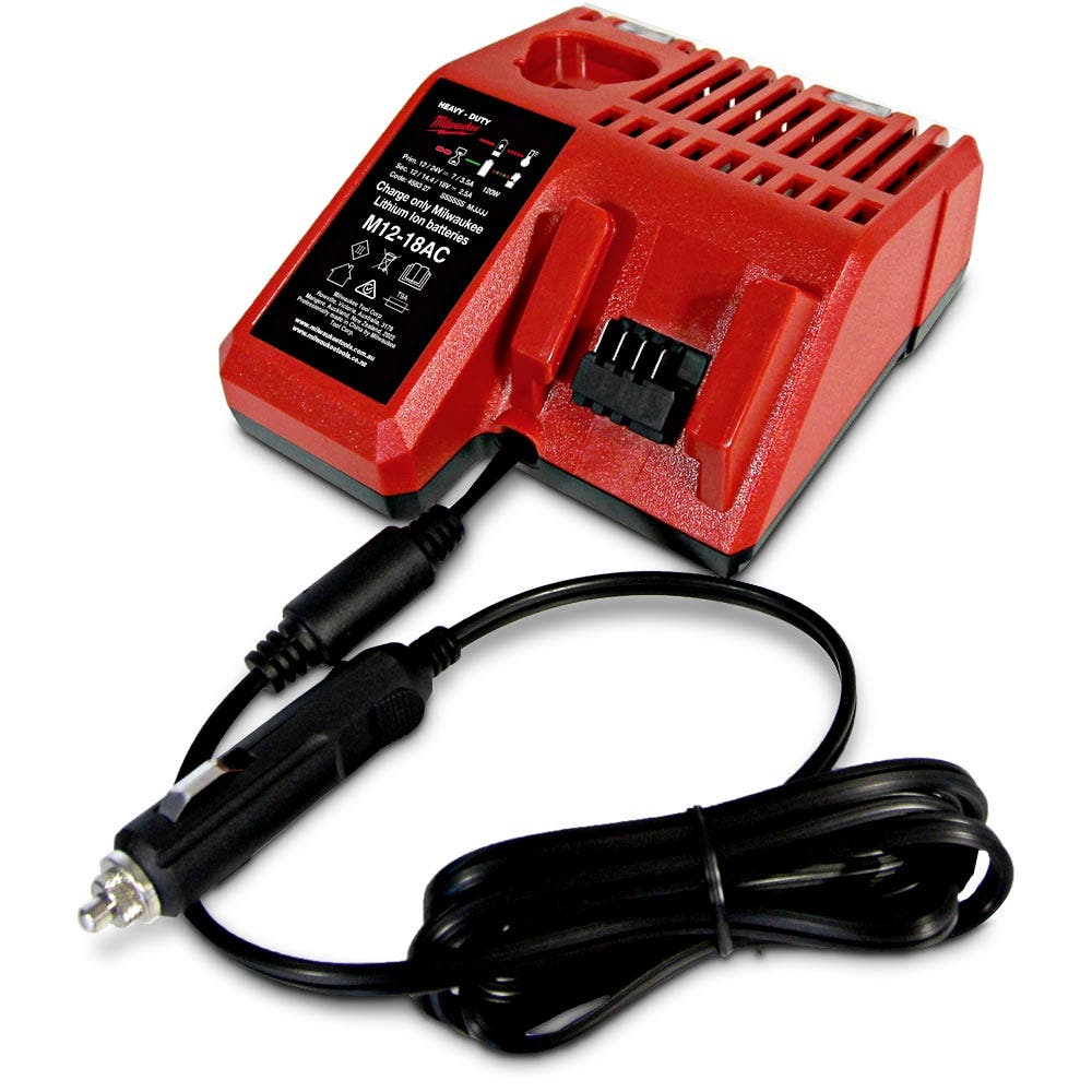 Carregador autopropelido MILWAUKEE 12 V/18 V M12-18AC