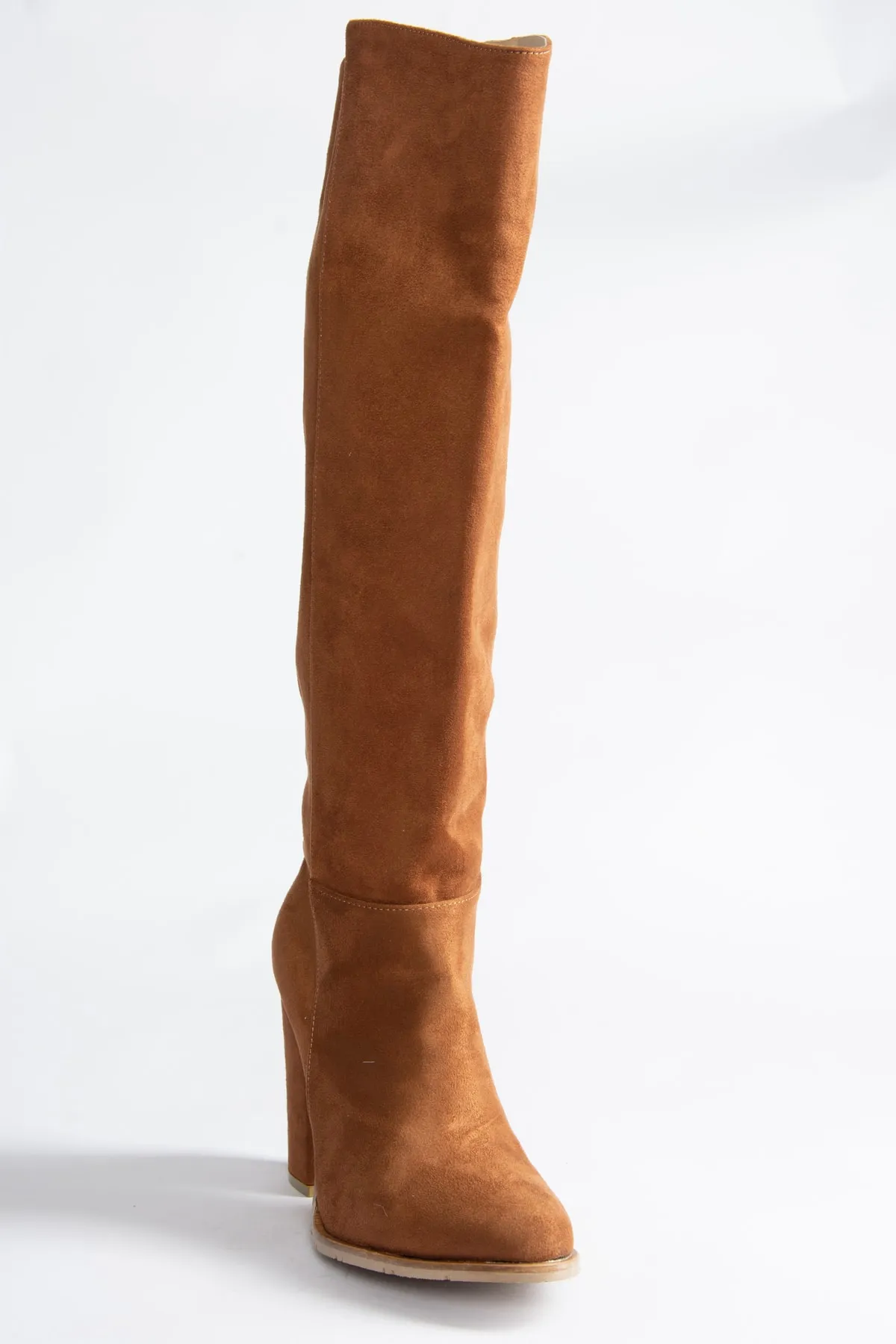 Fox Shoes  Braune Wildlederstiefel für Damen G922920502