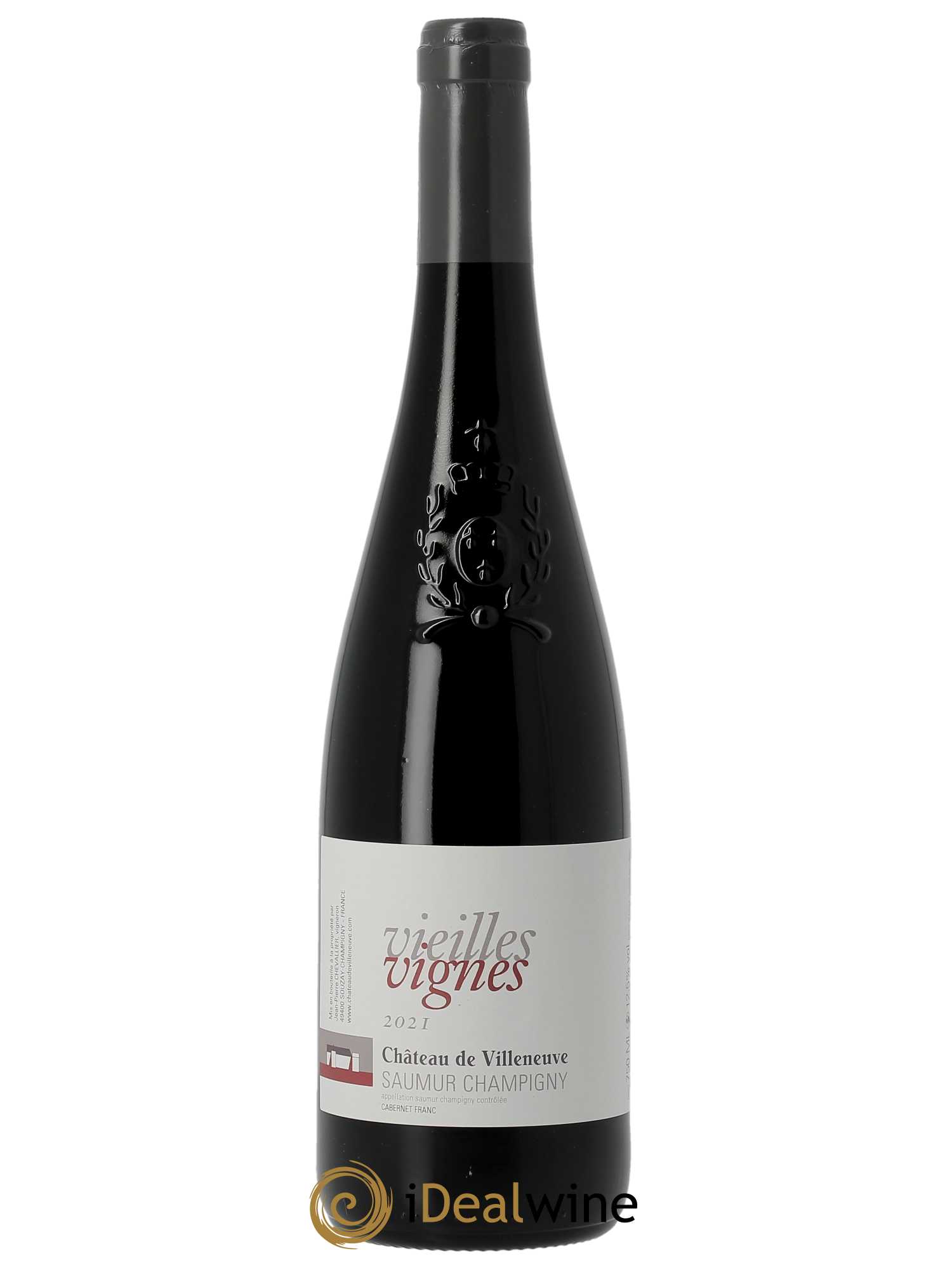 Saumur-Champigny Vieilles Vignes Château de Villeneuve  2021 - Lot de 1 Bouteille