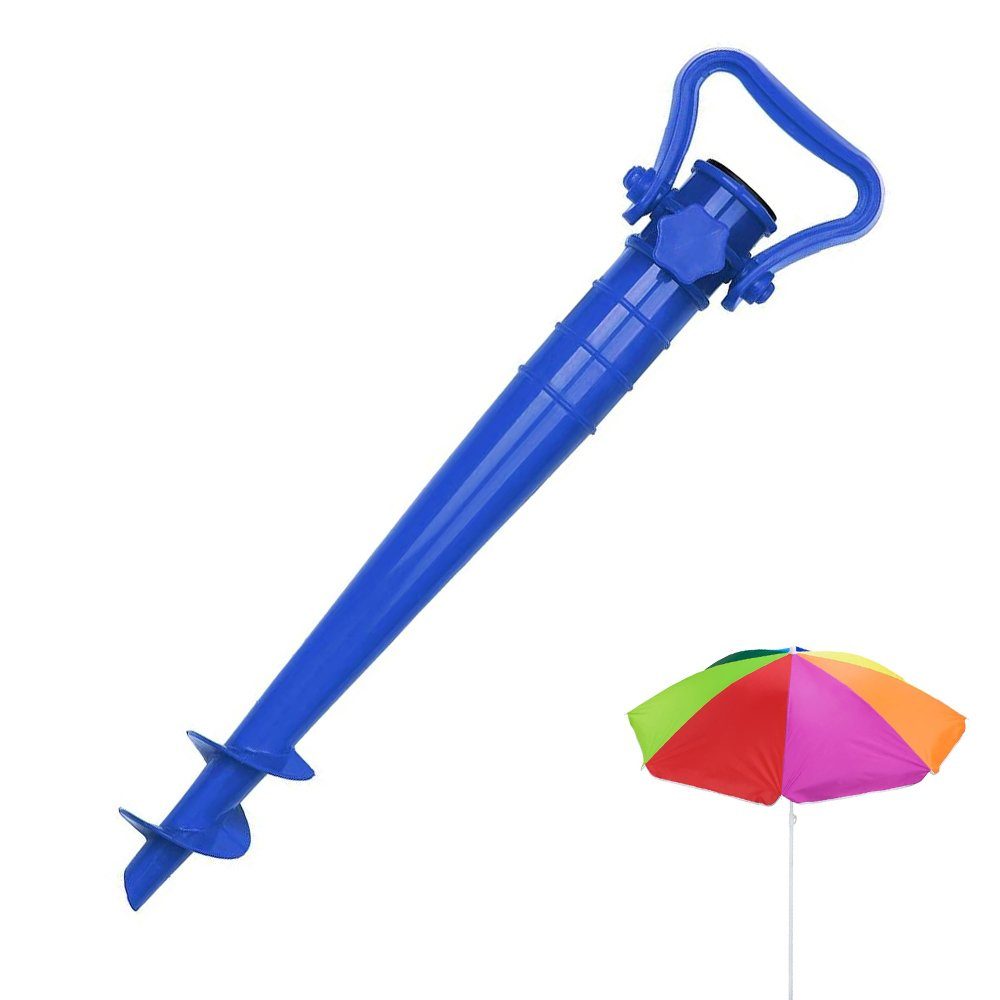 FeelGlad Bodendübel Sonnenschirm-Bodeneinsatz, blau, 1 tlg.