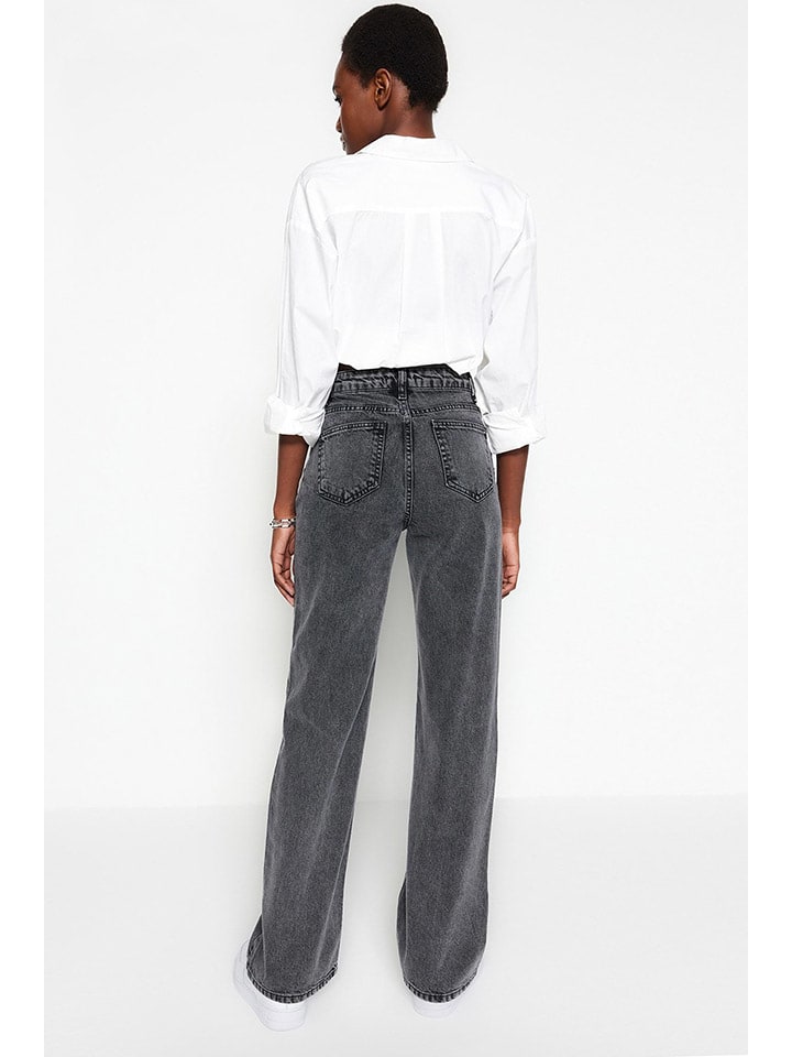 trendyol Jeans - Comfort fit - in Anthrazit günstig kaufen