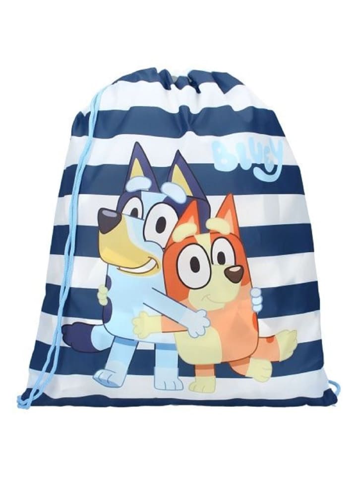 COFI 1453 Bluey Gymtasche Ideal für Sport und Ausflüge – Mit Bluey-Motiven in Blau günstig kaufen 36 x 18 cm