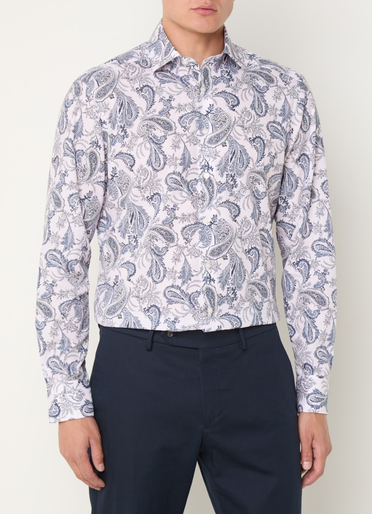 Cămașă Olymp Luxor Classic Fit cu imprimeu Paisley