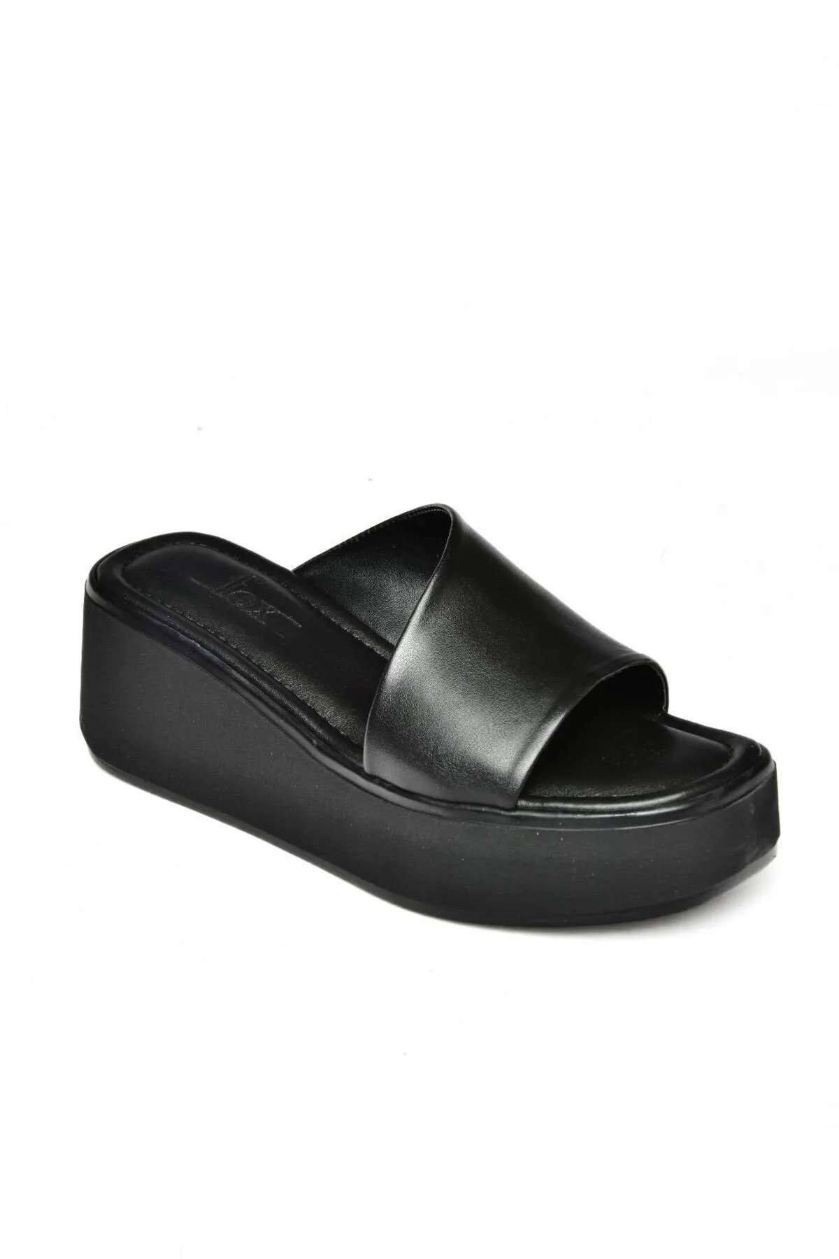 Fox Shoes  Pantolette - Schwarz - Flacher Absatz