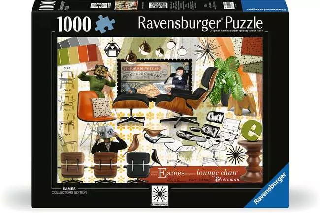 Puzzle 1000 Teile - Eames Design Klassiker