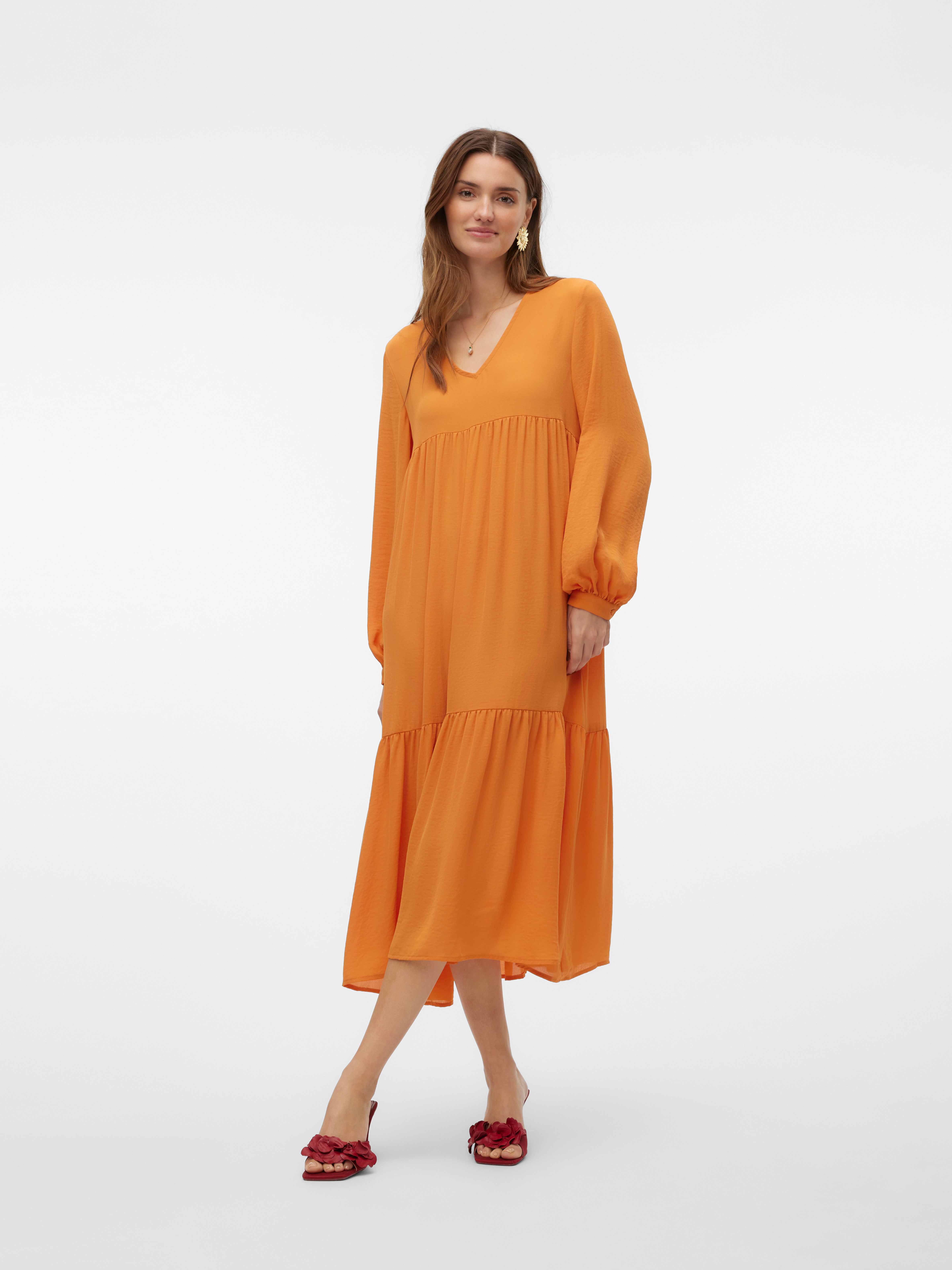 VMZIGGA Langes Kleid