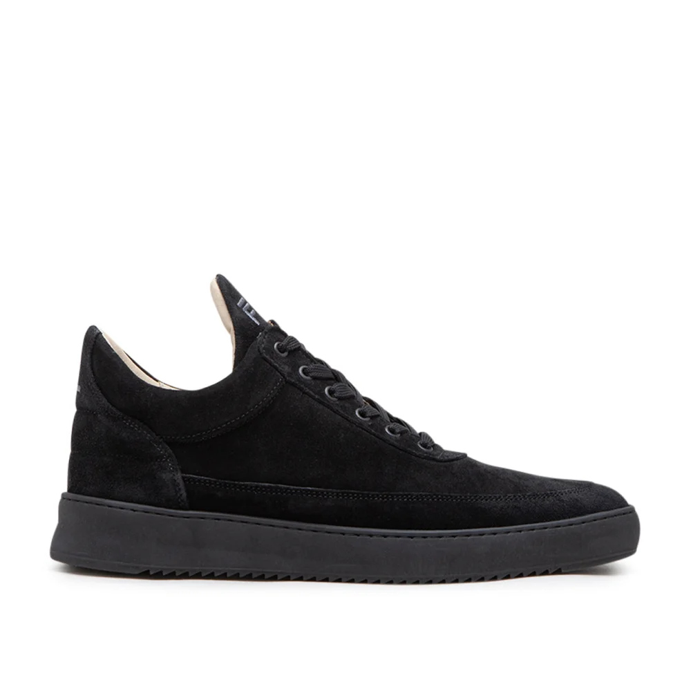 Filling Pieces Low Top Suede 10122791847 / schwarz