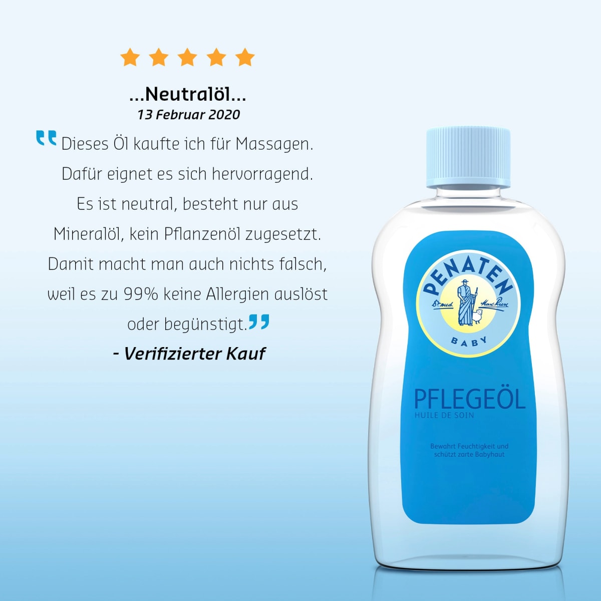 Babyöl, 500 ml