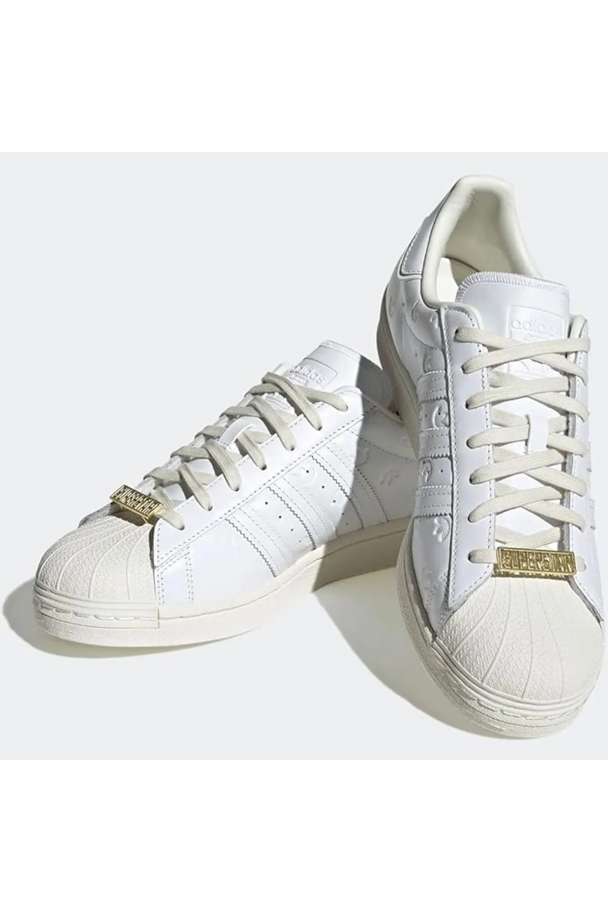 adidas  Wolkenweiß / Wolkenweiß / Cremefarbener Superstar