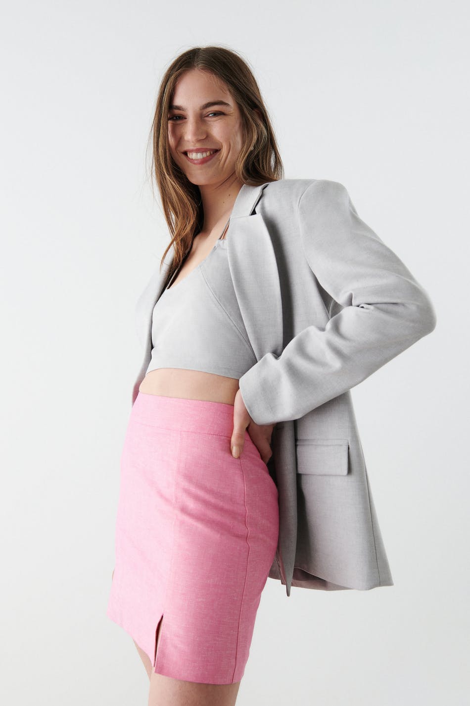 Lina linen skirt