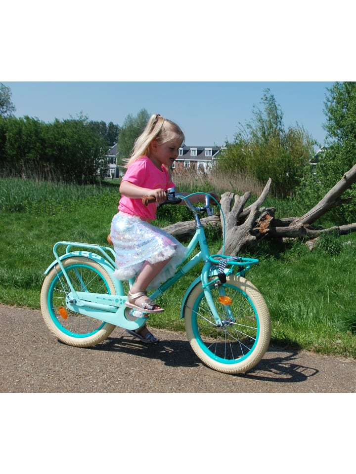 Volare Kinderfahrrad Excellent Fahrrad für Mädchen 16 Zoll Kinderrad in Grün 4 Jahre günstig kaufen onesize