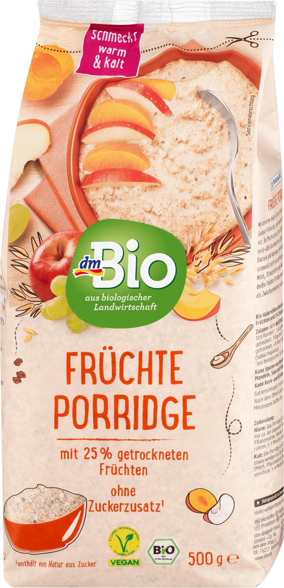 Porridge, Früchte, 500 g