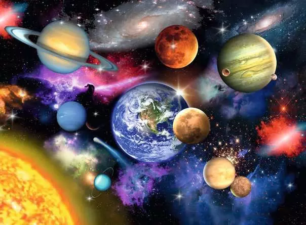 Kinderpuzzle ab 9 Jahren - Solar System - 300 Teile