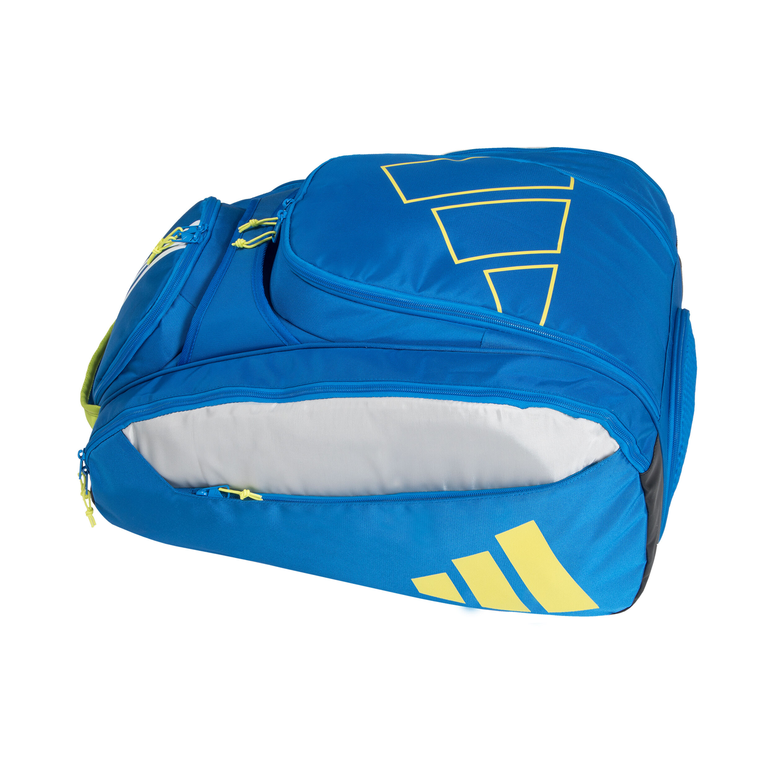 Multigame 3.3 Padelschlägertasche - Blau, Limette