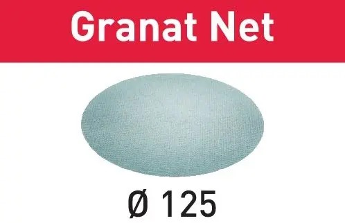 Festool Zubehör 203296 Netzschleifscheiben Granat Netz STF D125 P120 GR NET/50