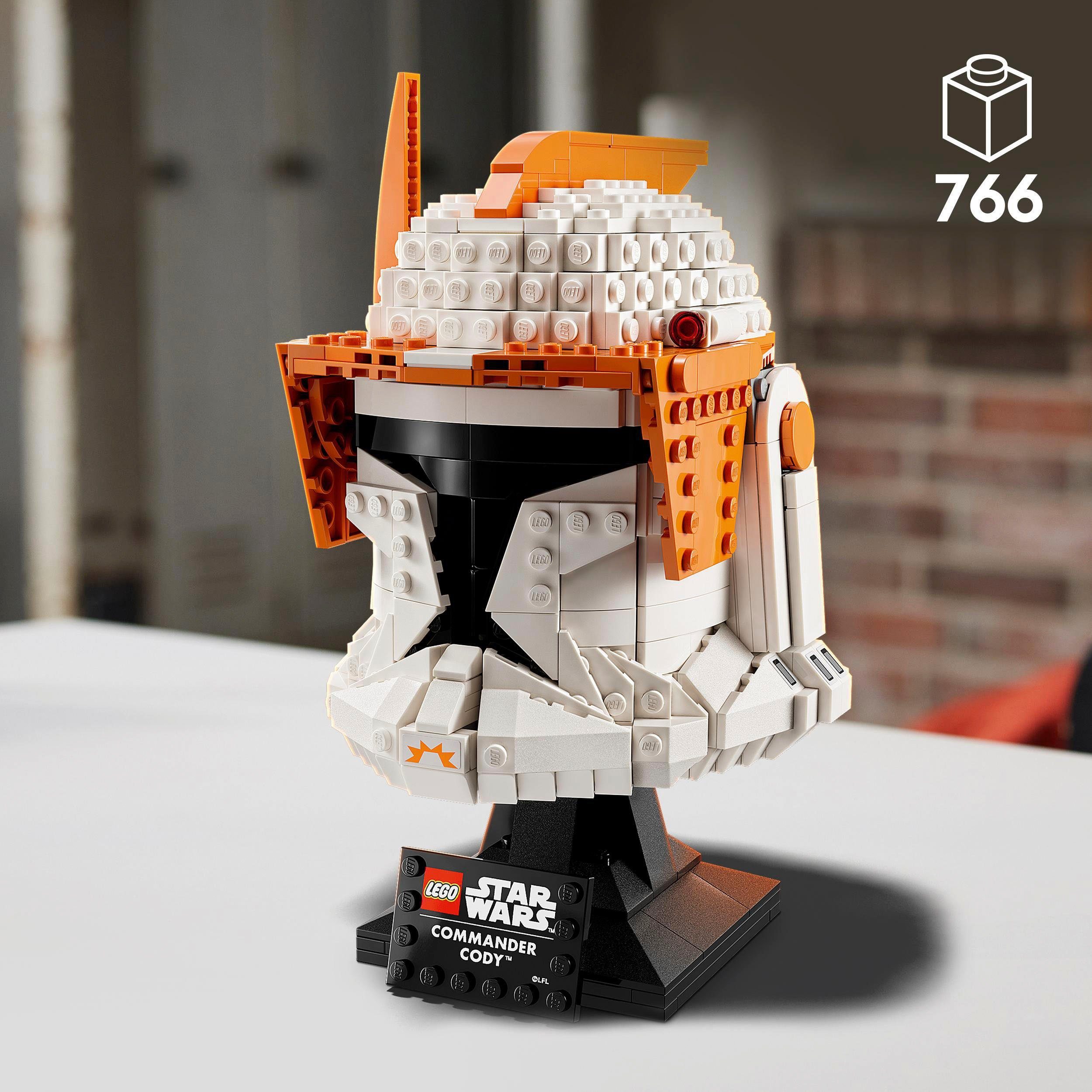 LEGO® Konstruktionsspielsteine Clone Commander Cody™ Helm (75350), LEGO® Star Wars, (766 St)