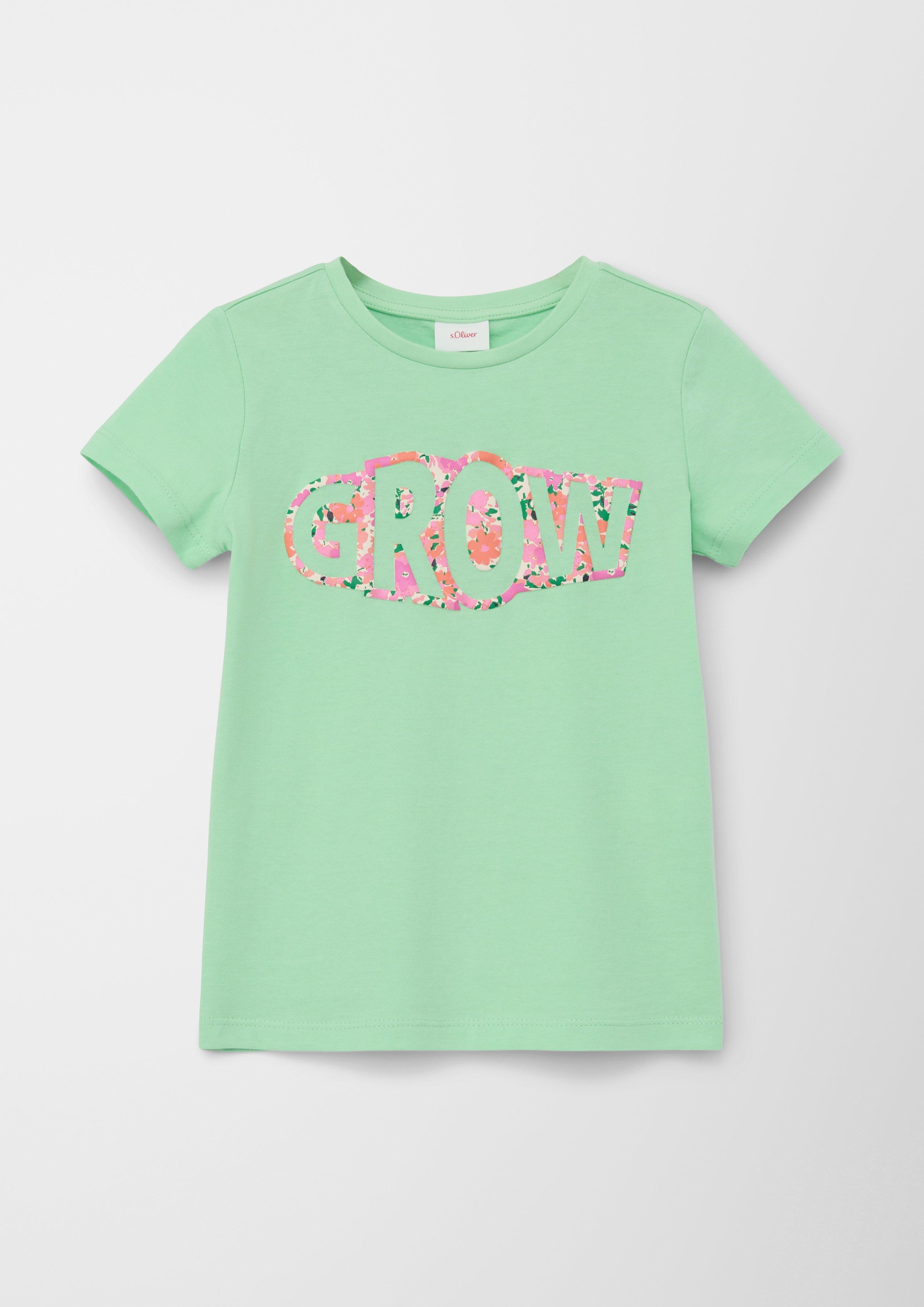 T-Shirt mit floralem Print  2127413-7300