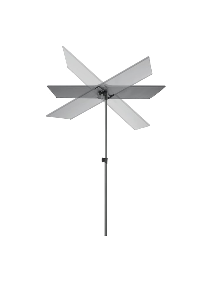 pro.tec Balkonblende Carsoli in Grau (L)180cm (B)130cm (H)200cm günstig kaufen onesize