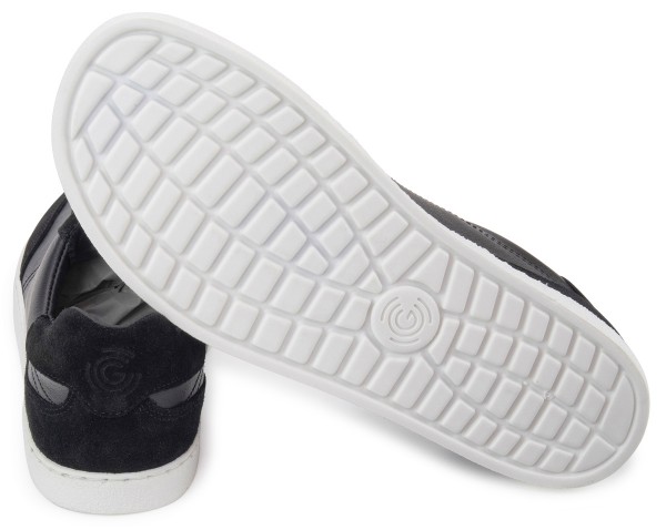 Groundies ~ Panama LowCut Sneaker GS1 ~ Black