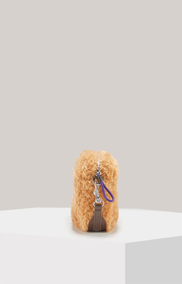 Schultertasche Soffice Cloe in Braun
