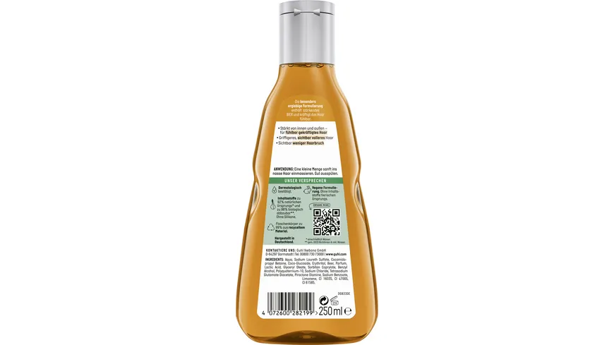 GUHL Intensiv Kräftigung Shampoo 250 ml
