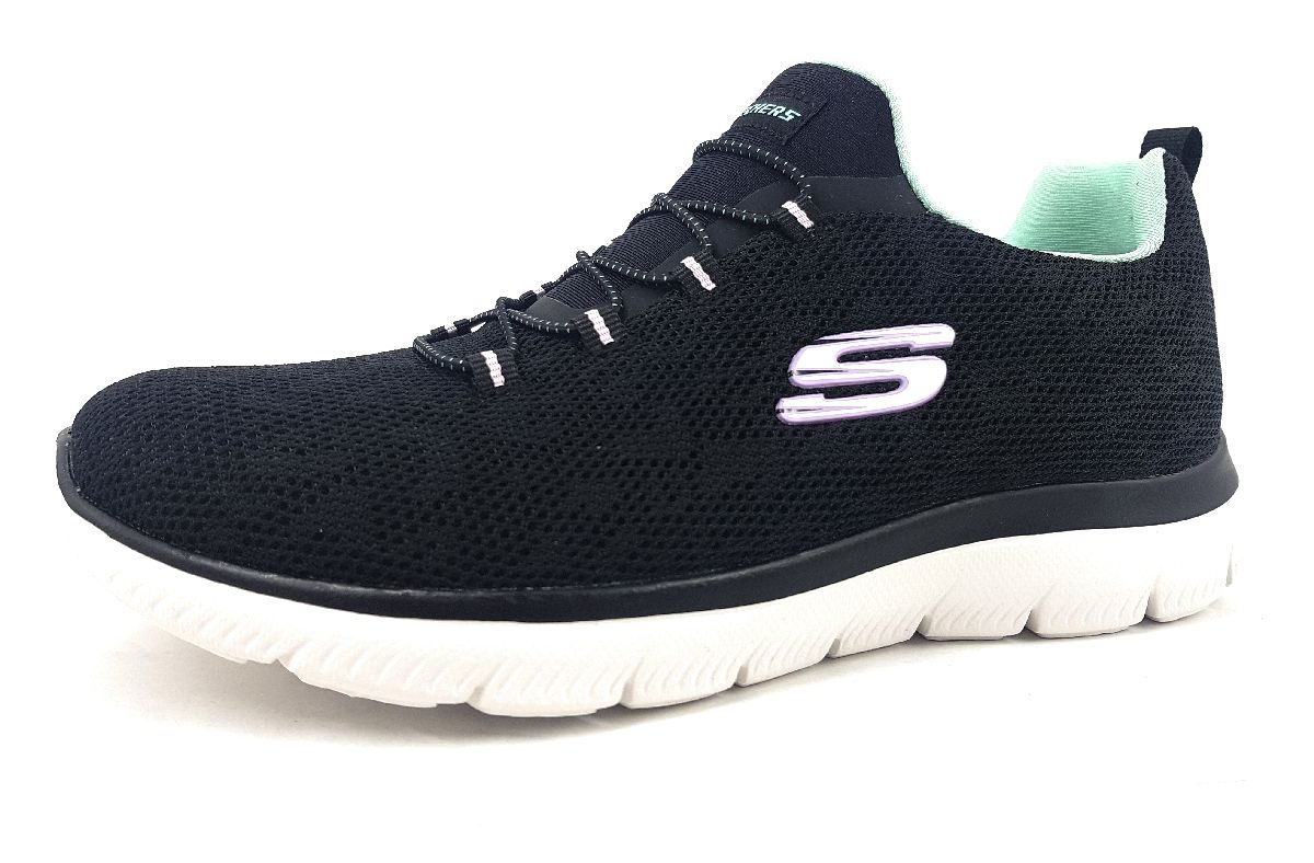 Skechers 149037 BKAQ Schwarz BKAQ black/aqua