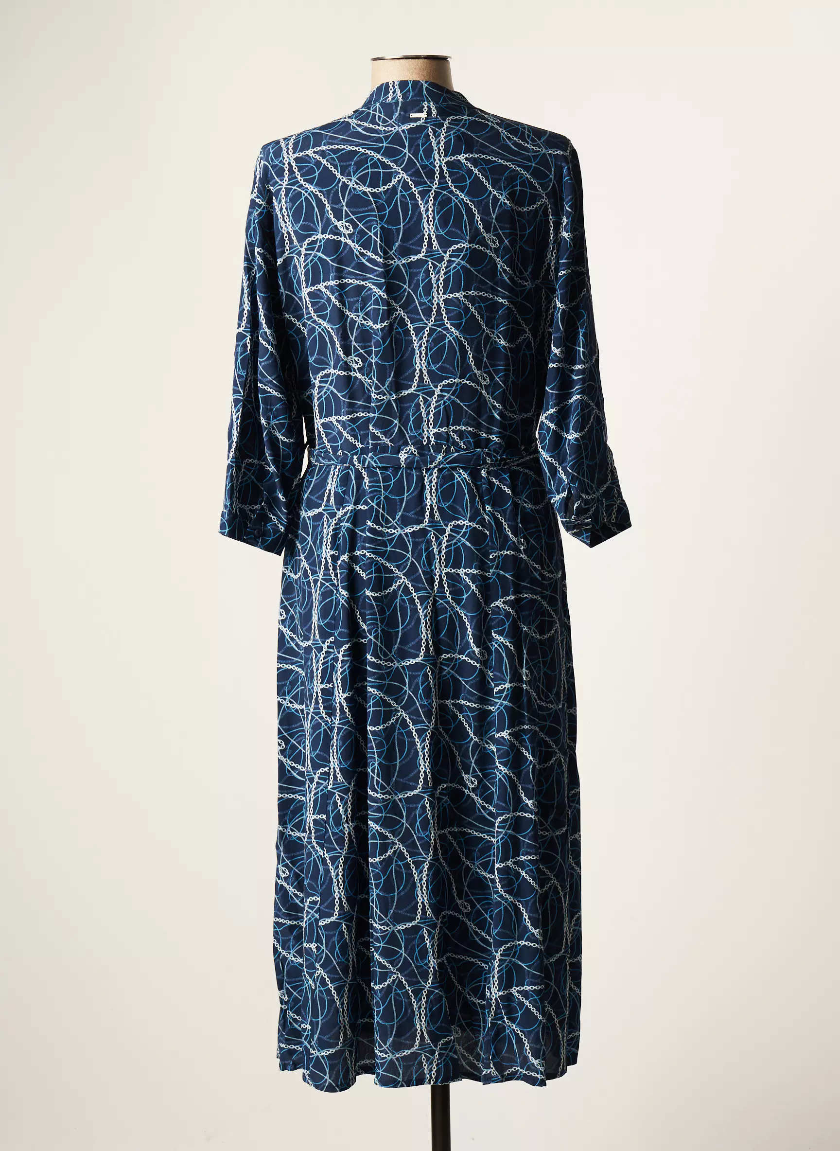Andam Robes Longues Femme couleur bleu