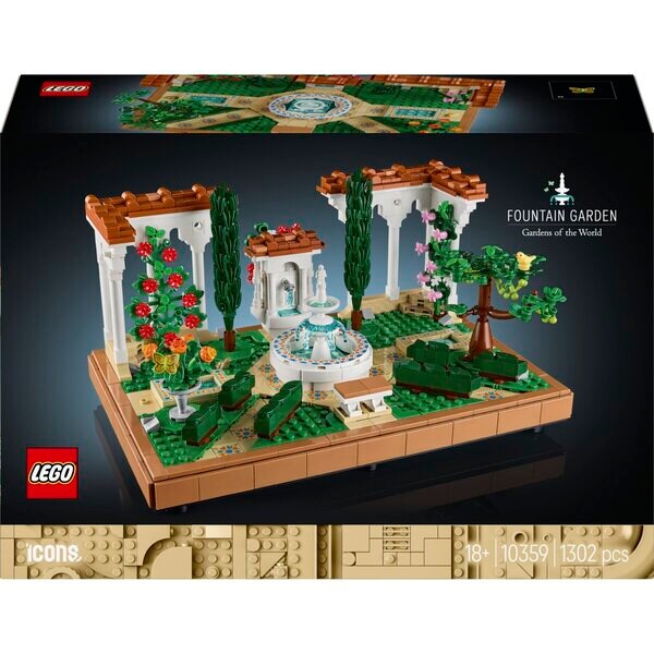 LEGO Icons 10359 Garden with Fountain