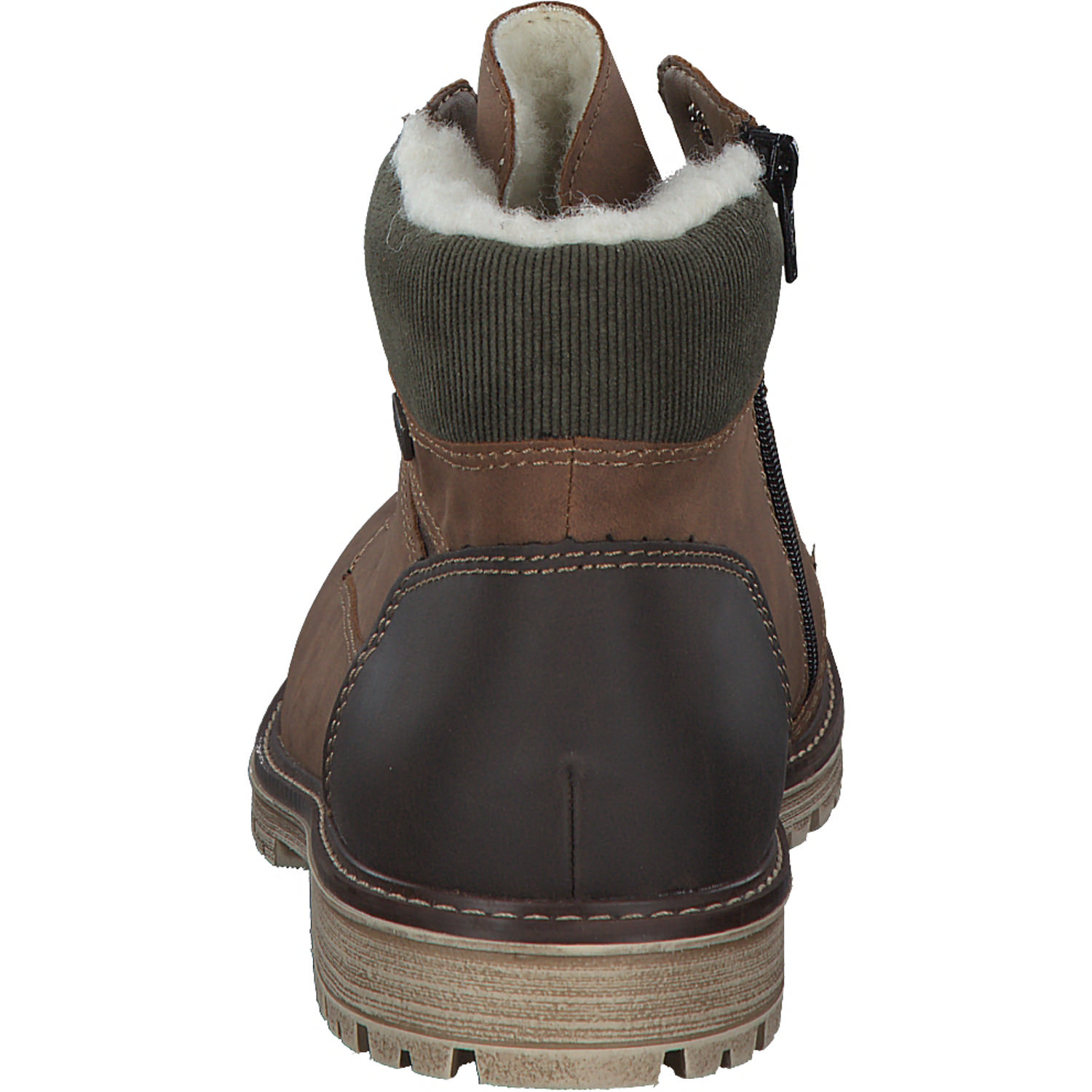 Rieker F3611, Stiefel, Herren, peanut/moro/moos