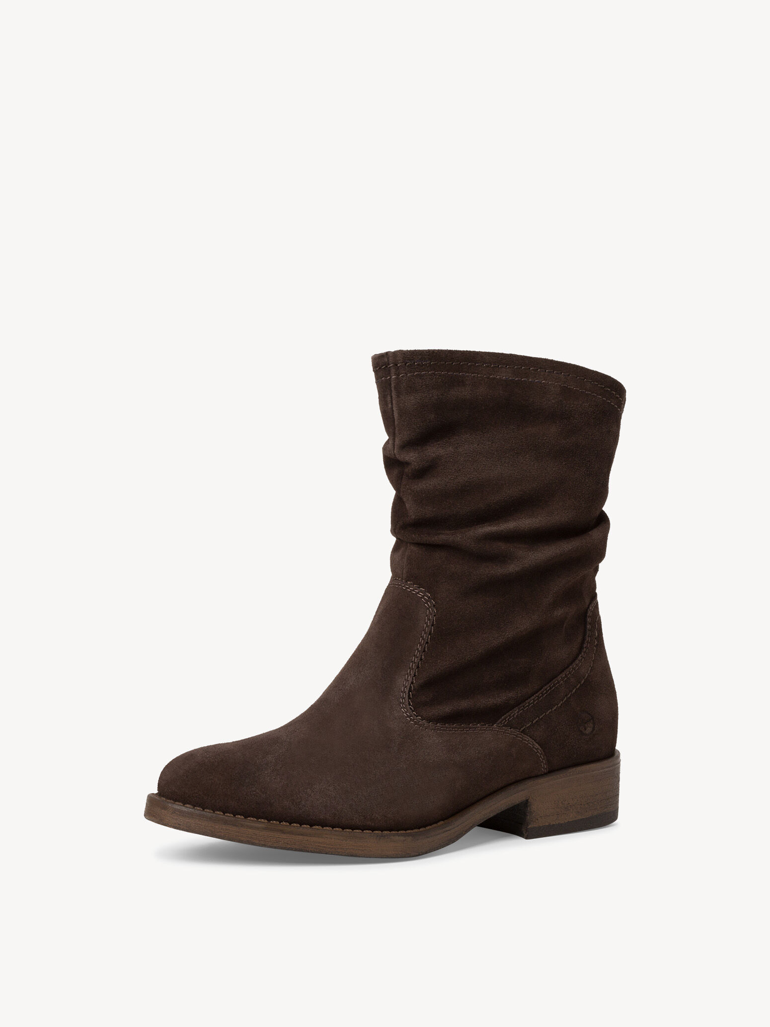 Bottes de cow-boy en cuir - marron