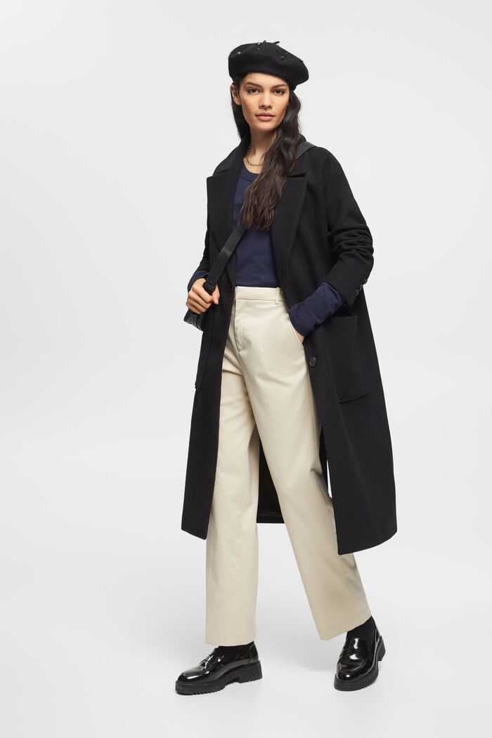 Fein gewebter Pullover