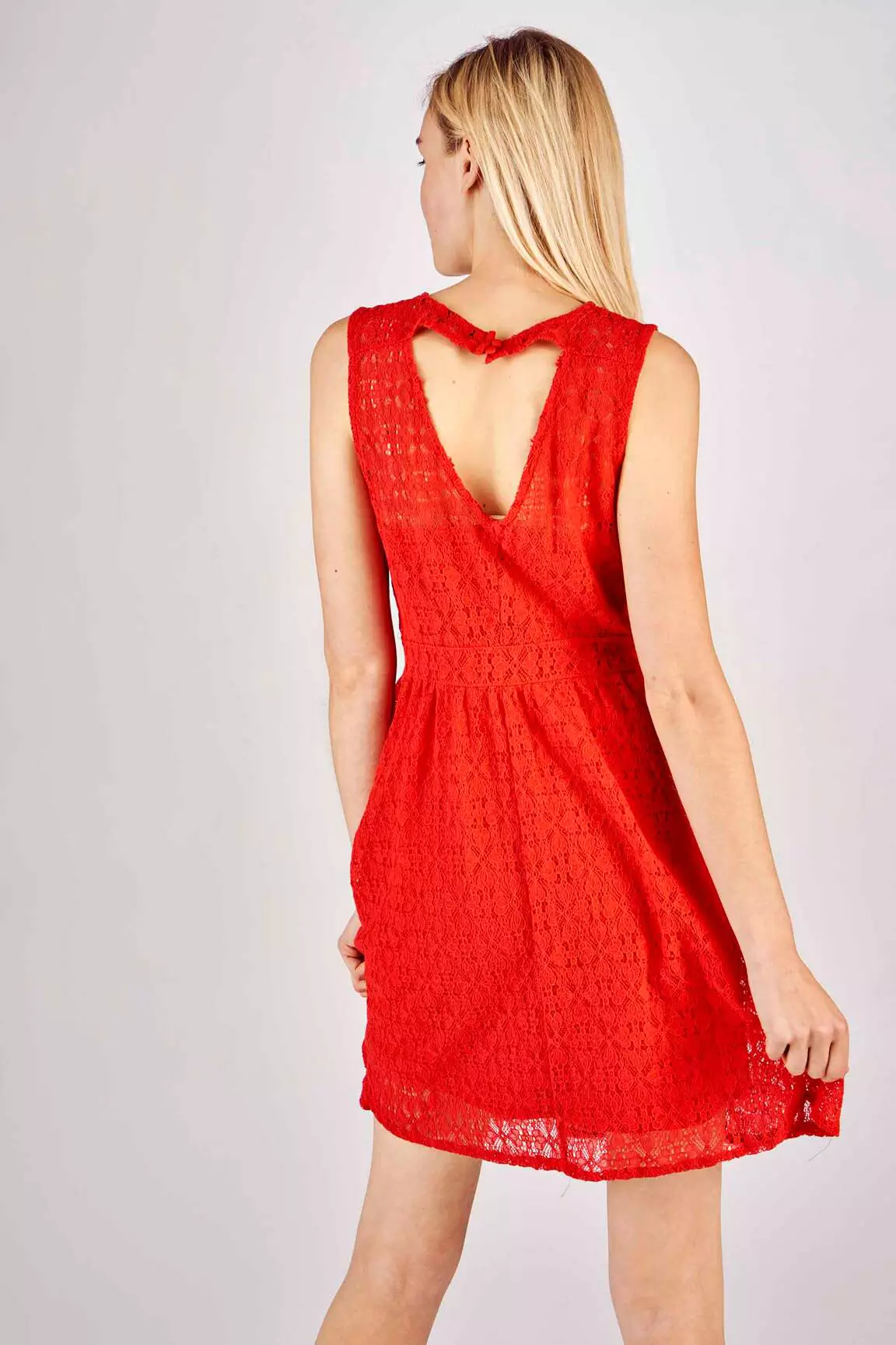 Vero Moda Robes Courtes Femme couleur rouge
