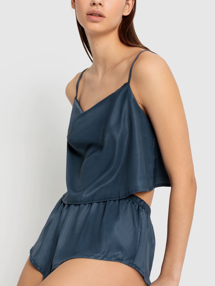 LSCN BY LASCANA Shorty in dunkelblau günstig kaufen
