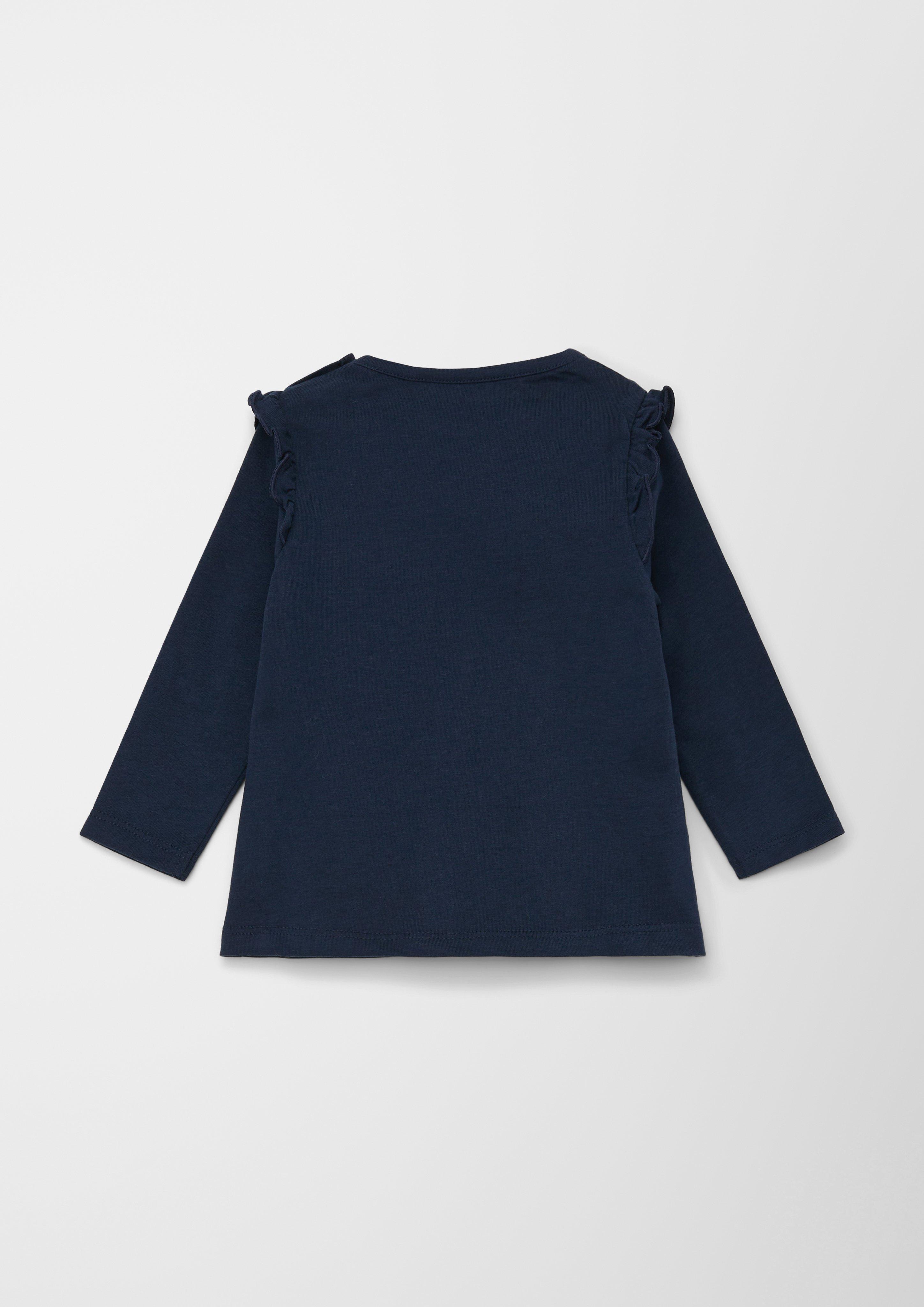 Longsleeve mit Rüschen  2128760-5952