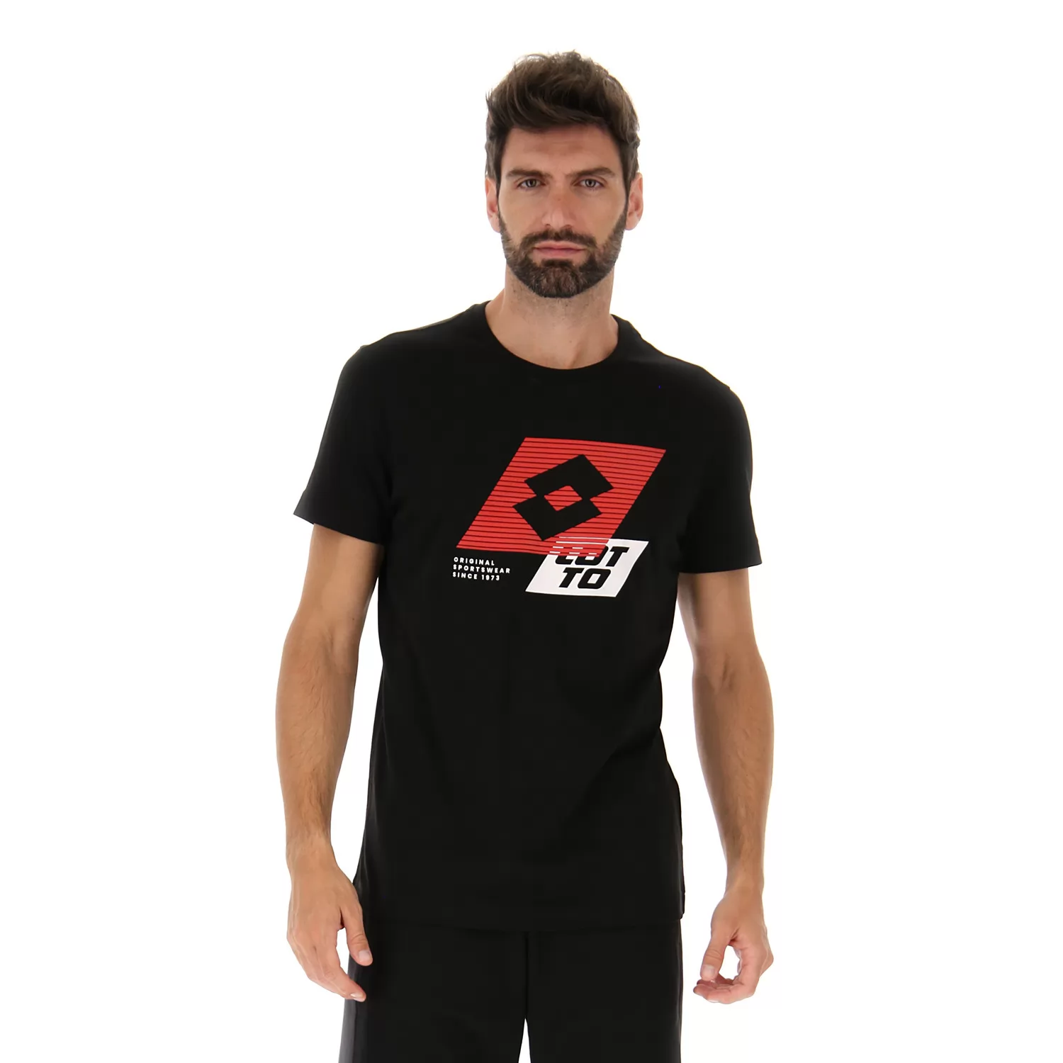 LOGO UNO T-SHIRT HELT SVART