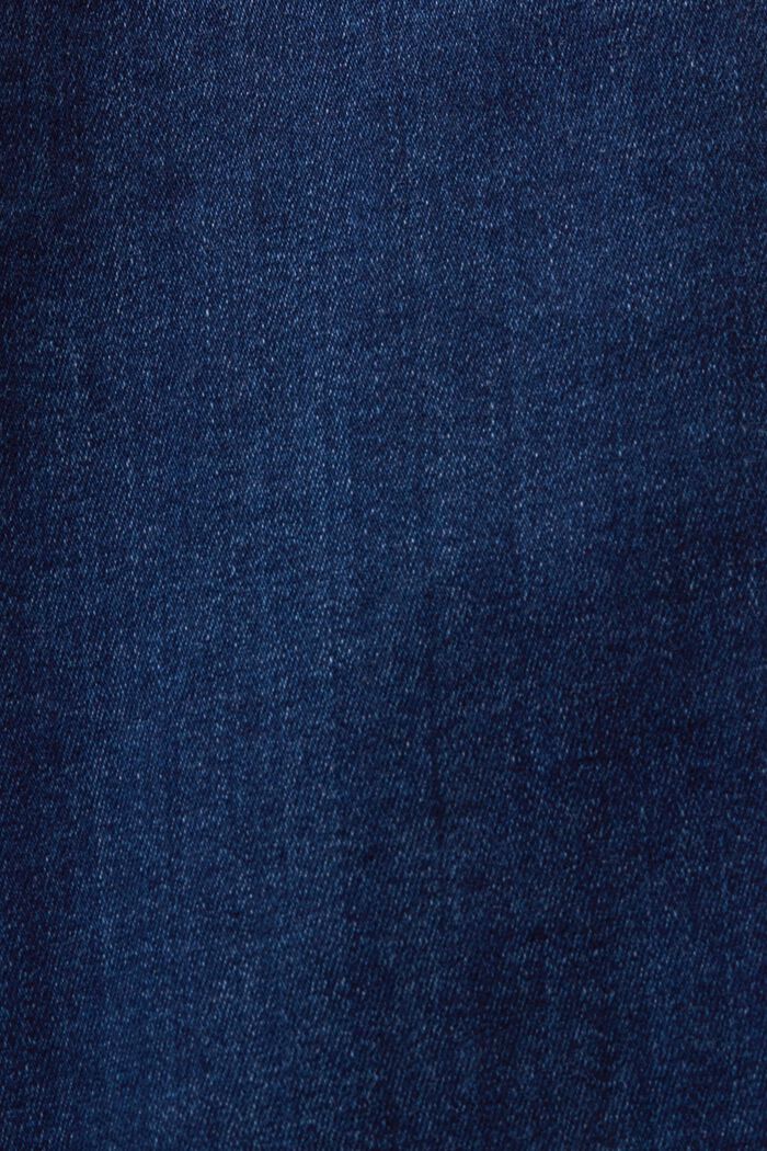 Jeans mit gerader Passform und mittelhohem Bund