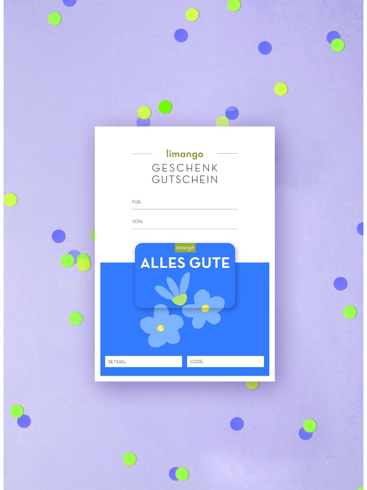 limango Digitale Geschenkkarte/Geschenkgutschein – Motiv: Alles Gute günstig kaufen