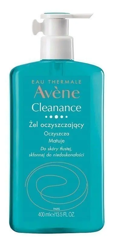 Avène Cleanance Καθαριστικό Τζελ για Λιπαρό και Ακνεϊκό Δέρμα, 400 ml