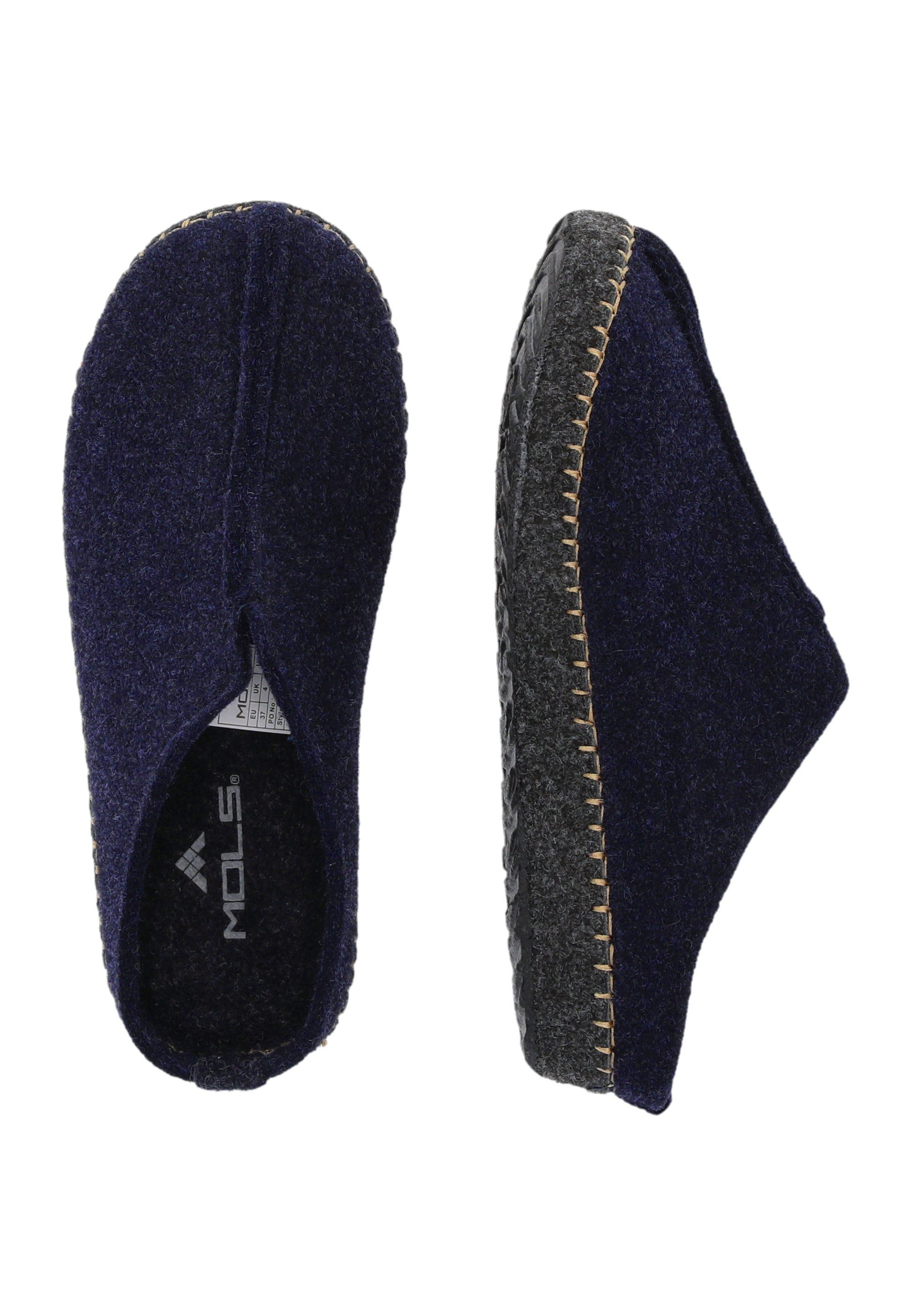 MOLS Seleigh Hausschuh mit offenem Design