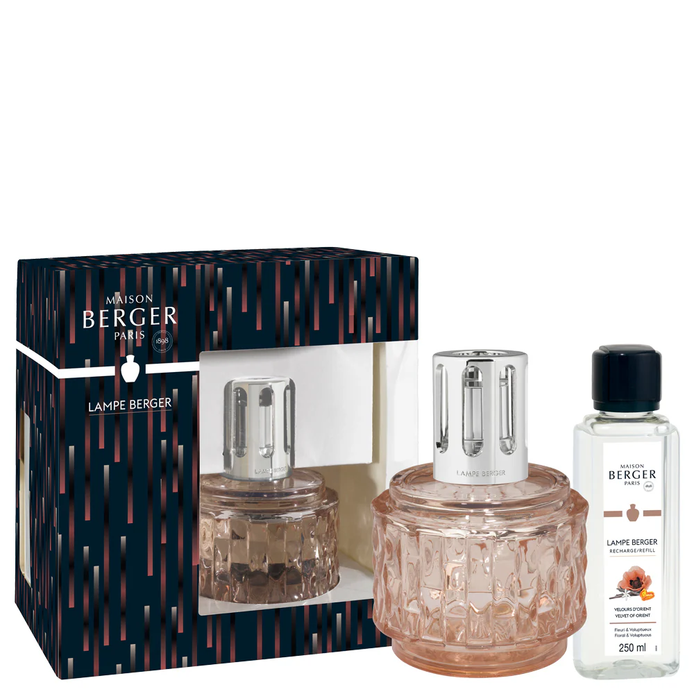 Lampe Cofanetto VARIATION Nude - Velours d'Orient - Lampeboks, Katalytisk lampe