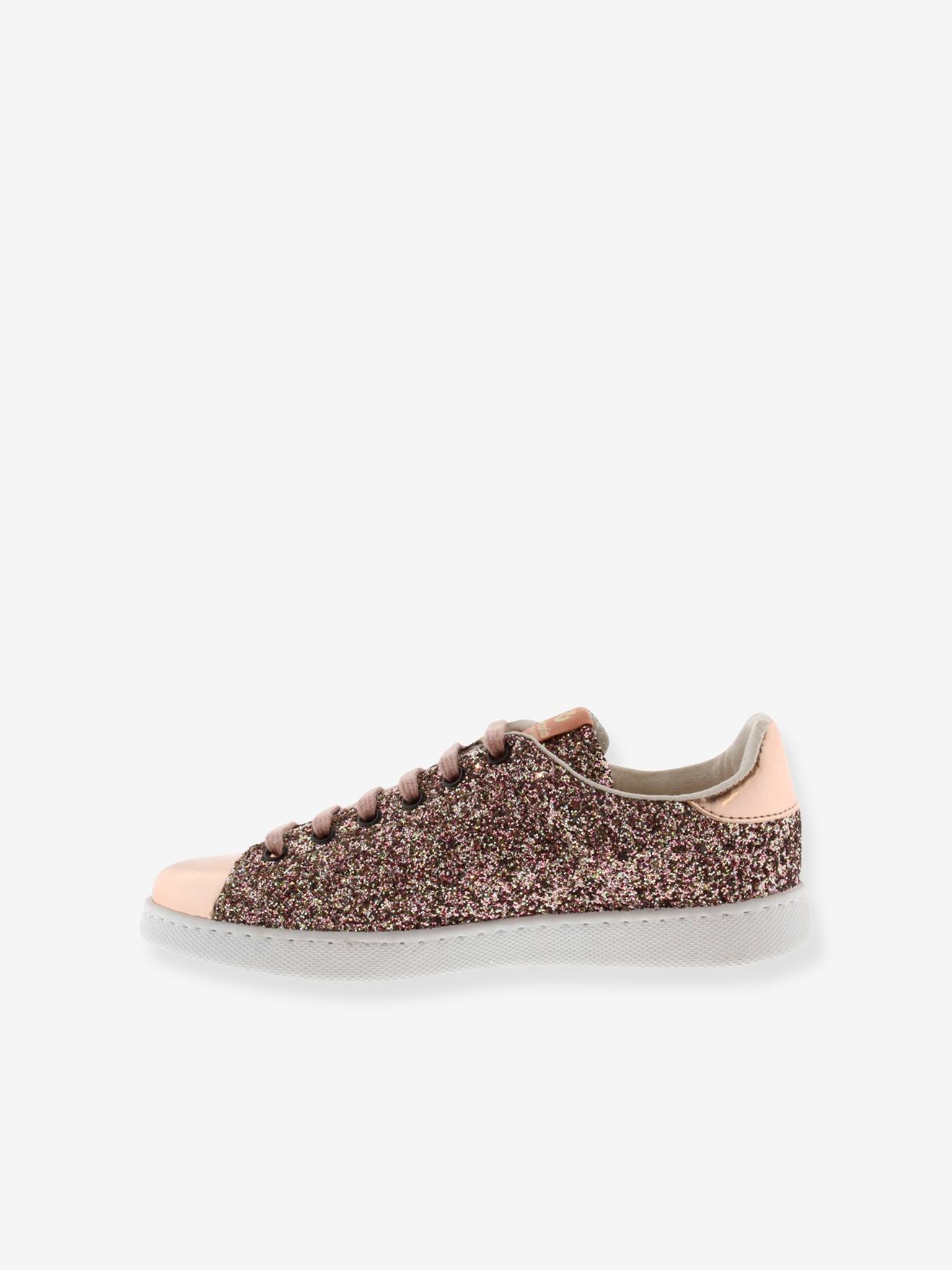 Baskets enfant Glitter 112558 VICTORIA® rose