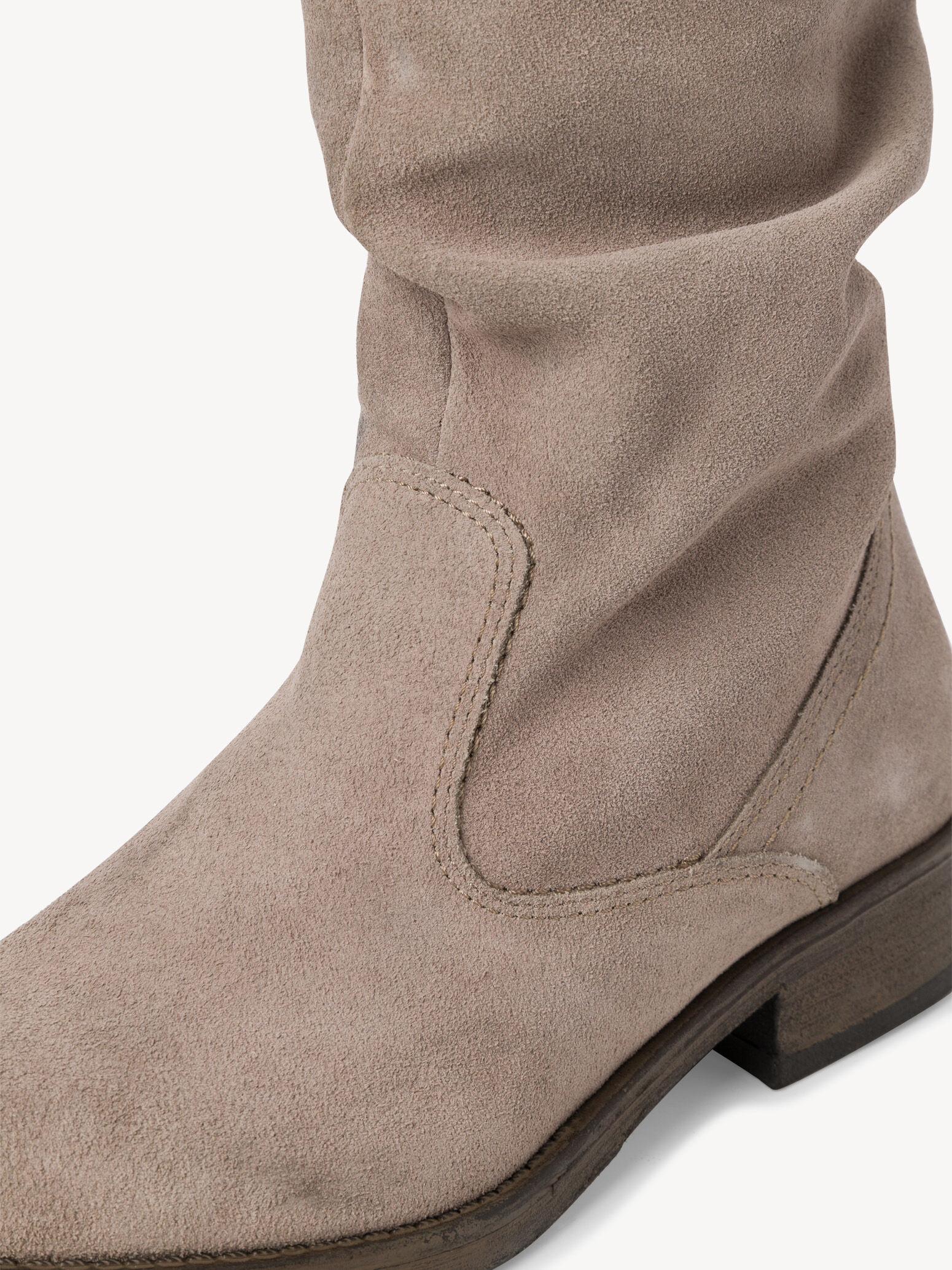 Bottine en cuir - marron