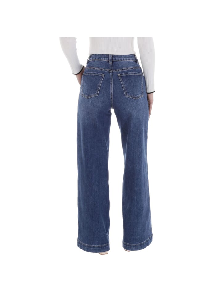 Ital-Design Jeans in Blau günstig kaufen XS