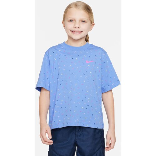 KINDER SHIRT G NK NSW TEE BOXY SWOOSH AOP