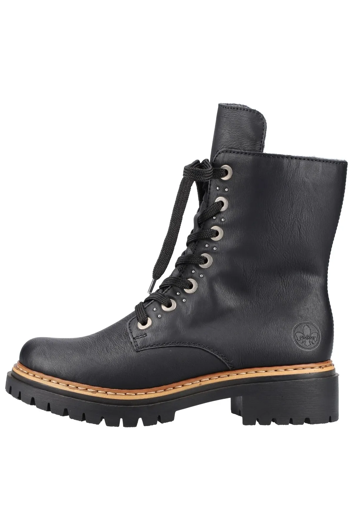 Rieker  Stiefelette - Schwarz - Blockabsatz