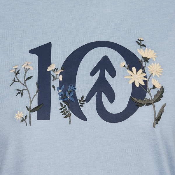 W FLORAL LOGO T-SHIRT Damen - T-Shirt