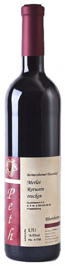 2022 Merlot Rotwein trocken - Weingut Peth