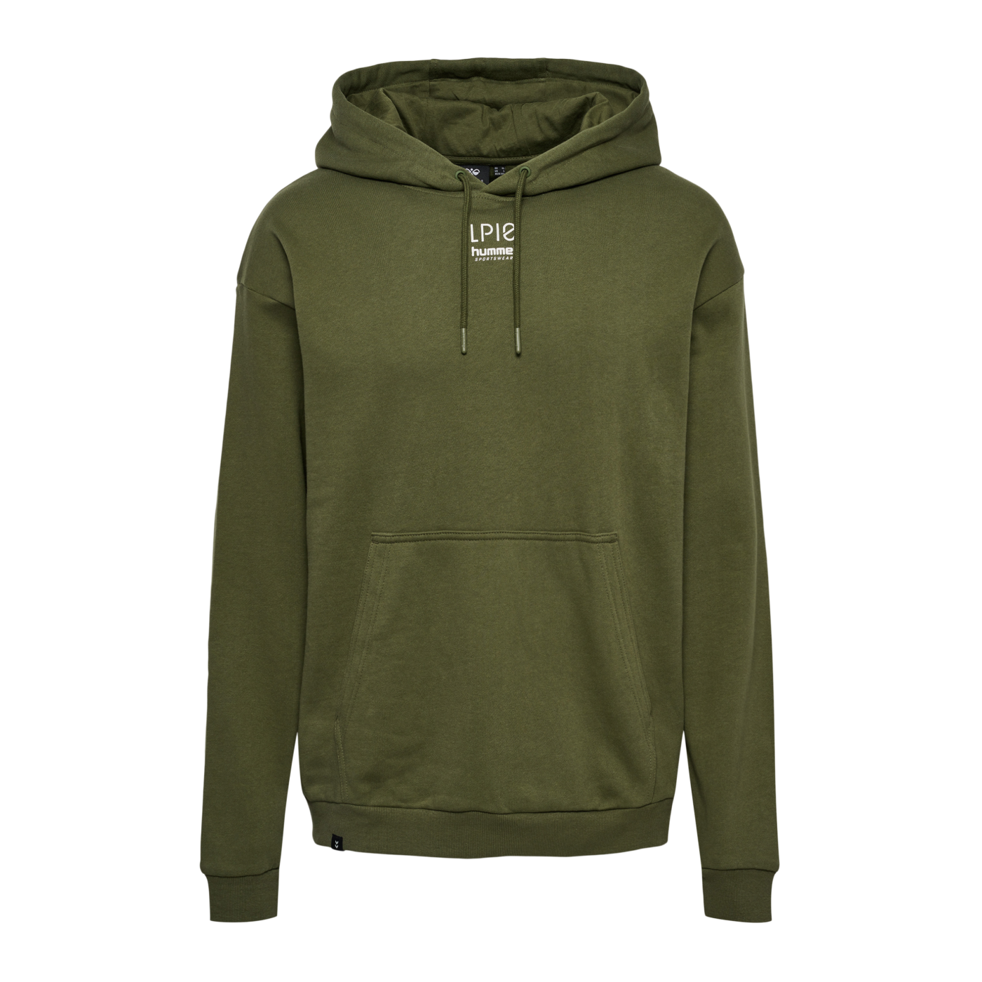 Hummel hmlLP10 Boxy Hoody Grün F6187