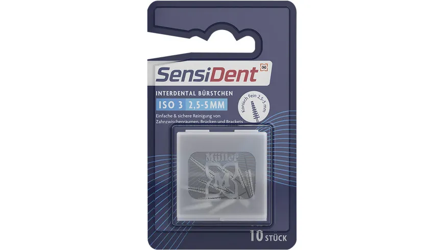 SensiDent Interdental Bürstchen Nachfüller ISO 3 Größe